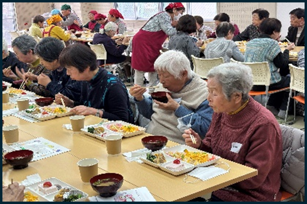 会食部会ー「会食の集い」「弥生ふれあい会」の模様02